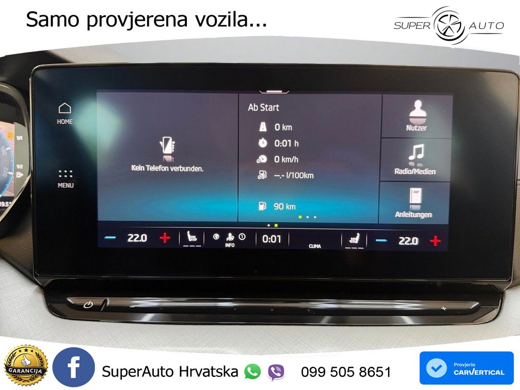 Škoda Octavia Combi 2.0 TDI (150 KS) DSG LED+GR SJED+ACC
