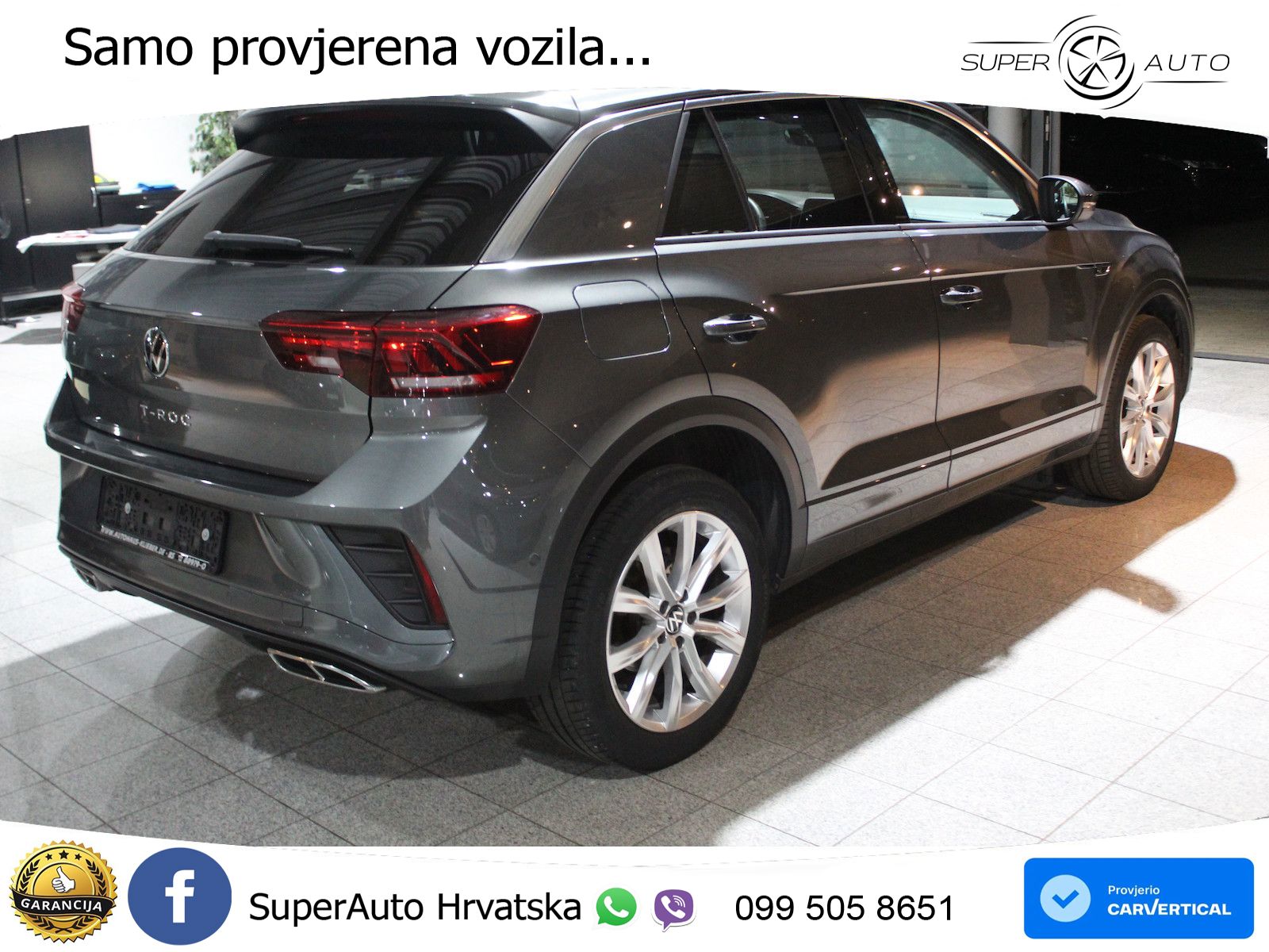 Volkswagen T-Roc 1.5 TSI (150 KS) DSG LED+GR SJED+ACC