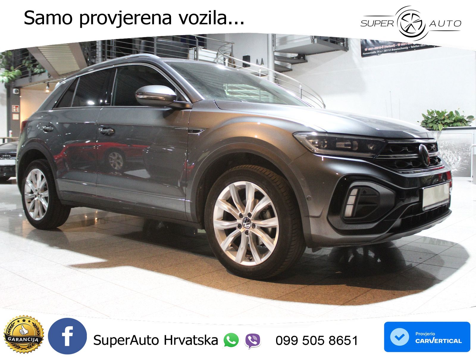 Volkswagen T-Roc 1.5 TSI (150 KS) DSG LED+GR SJED+ACC
