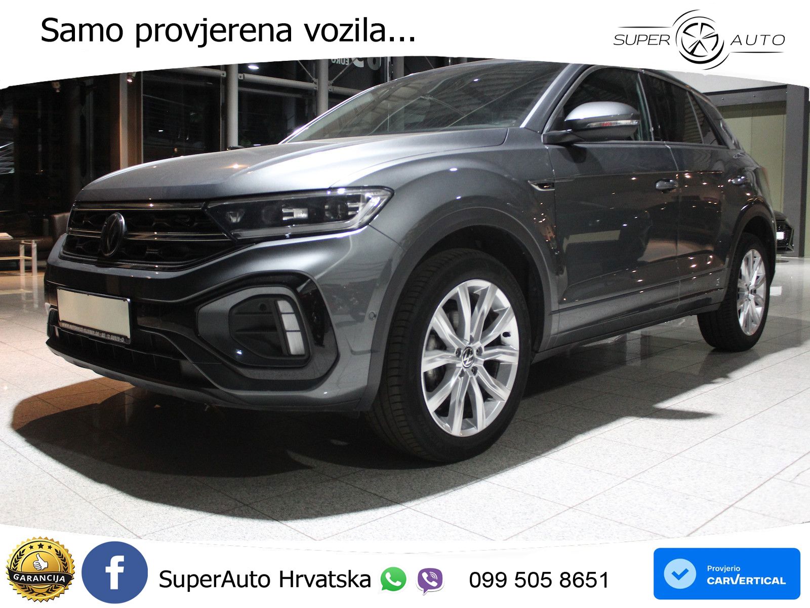 Volkswagen T-Roc 1.5 TSI (150 KS) DSG LED+GR SJED+ACC