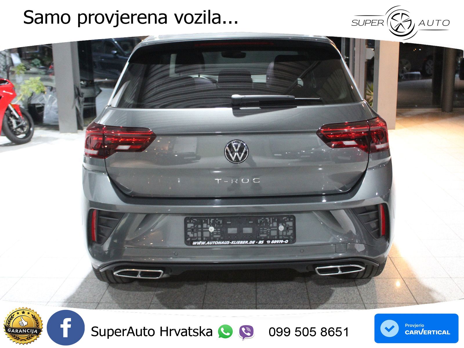 Volkswagen T-Roc 1.5 TSI (150 KS) DSG LED+GR SJED+ACC