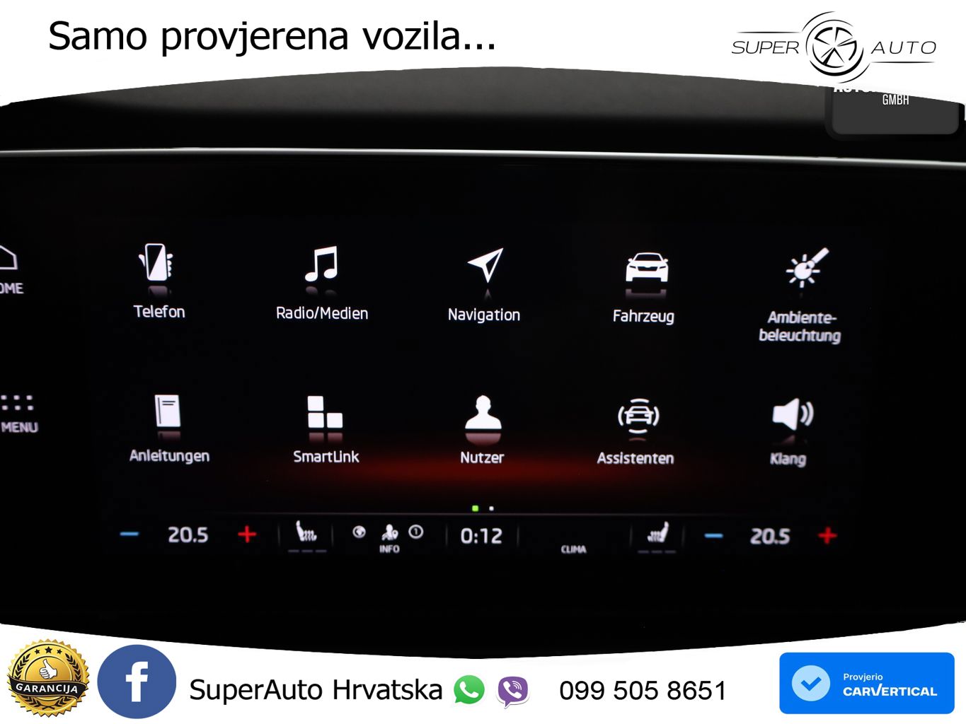 Škoda Octavia Combi RS 2.0 TDI (200 KS) DSG LED+GR SJED+ACC