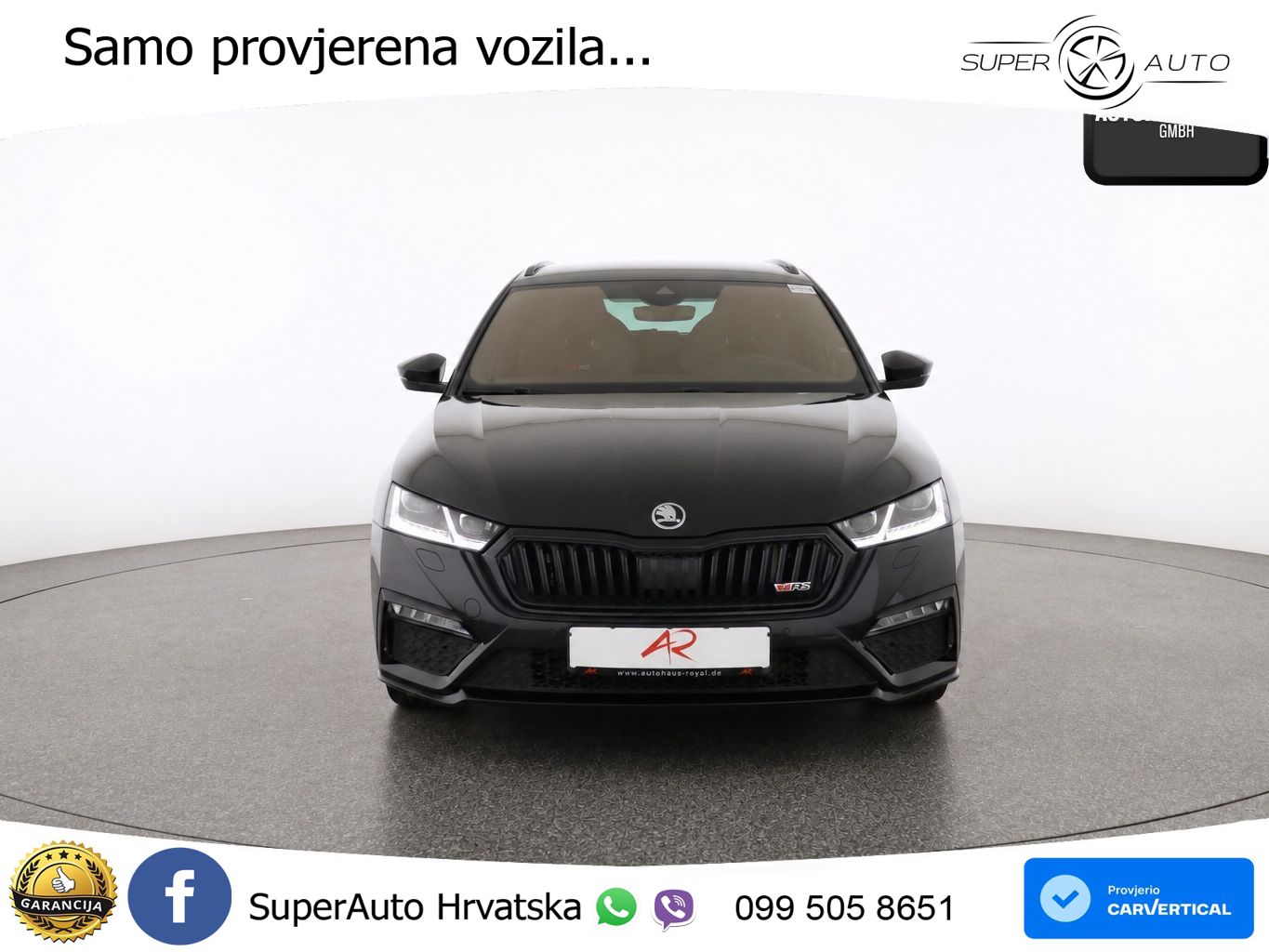Škoda Octavia Combi RS 2.0 TDI (200 KS) DSG LED+GR SJED+ACC
