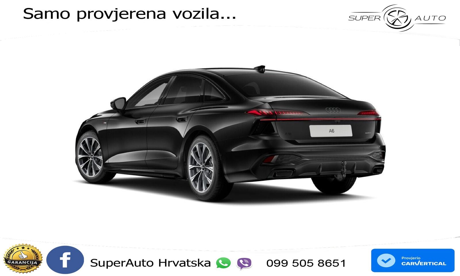 Audi A6 3.0 TFSI V6 (367 KS) quattro S tronic S line LED+GR SJED+ACC