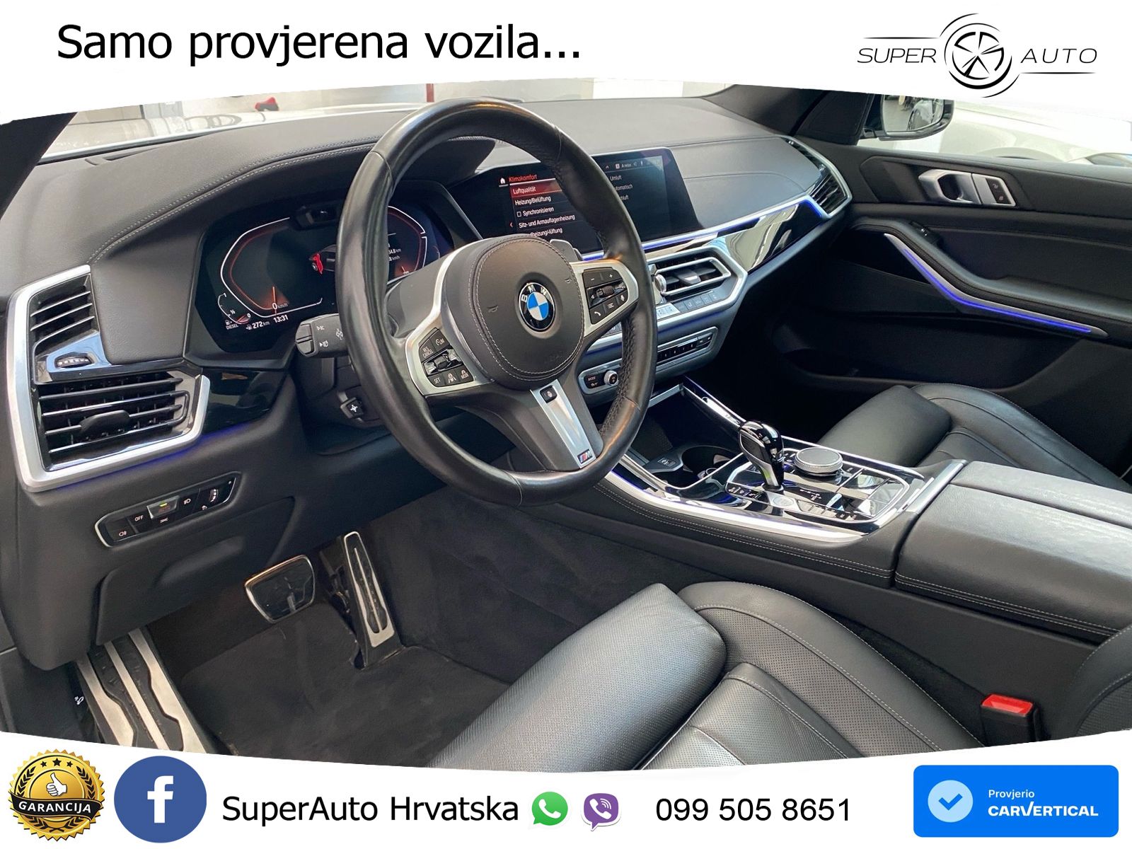 BMW X5 30d (286 KS) xDrive Steptronic M Sport LED+GR SJED+ACC