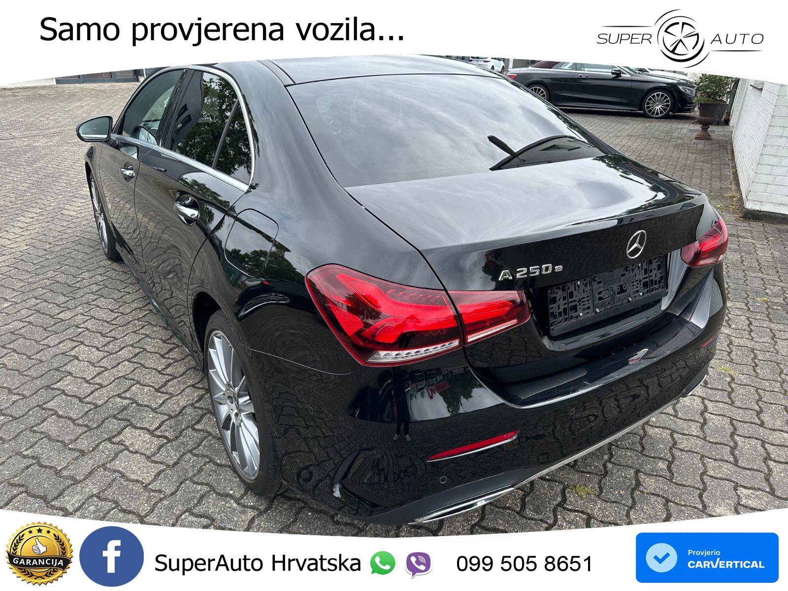 Mercedes-Benz A 250e 8G-DCT AMG LED+GR SJED+ACC