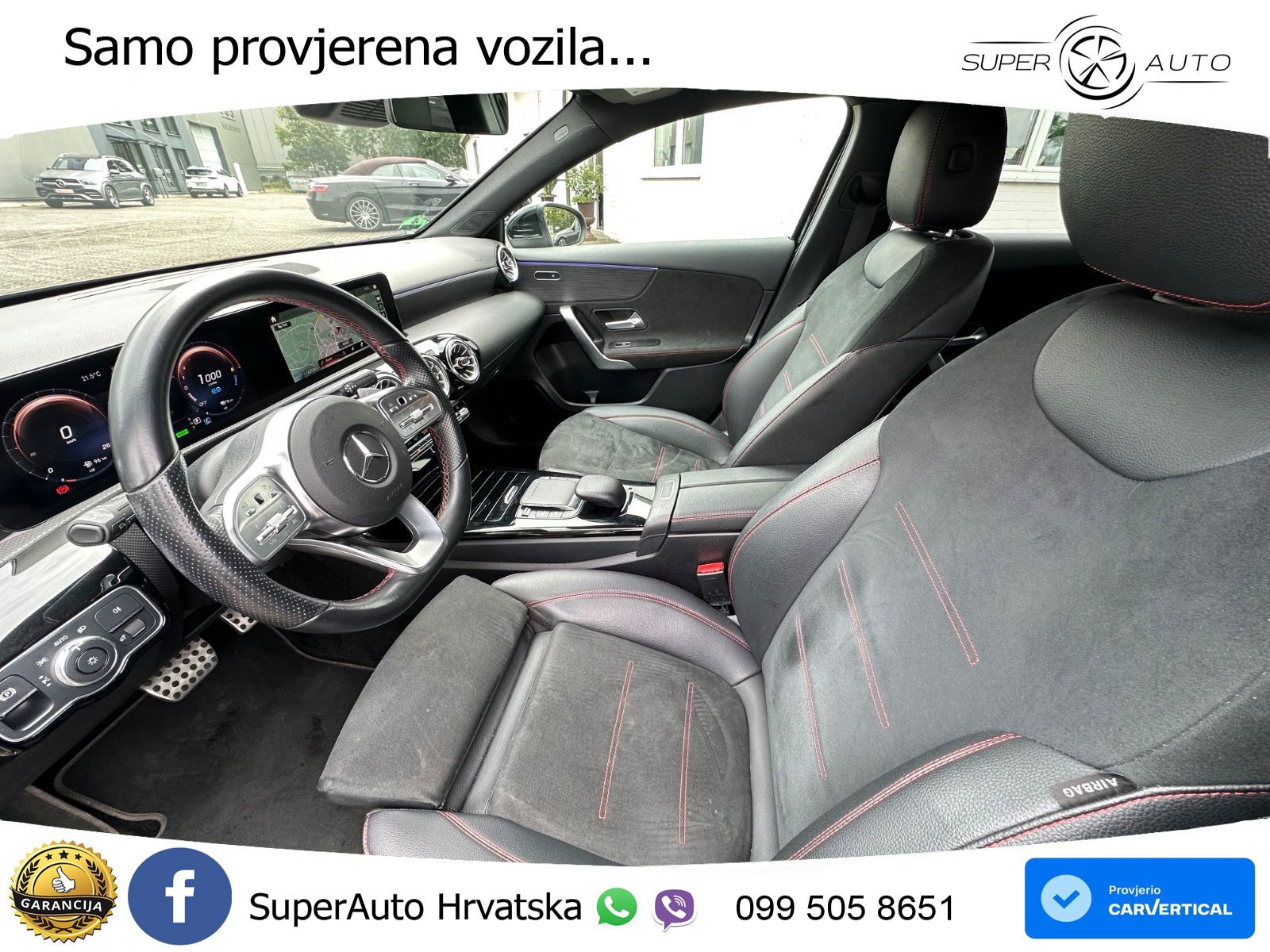 Mercedes-Benz A 250e 8G-DCT AMG LED+GR SJED+ACC