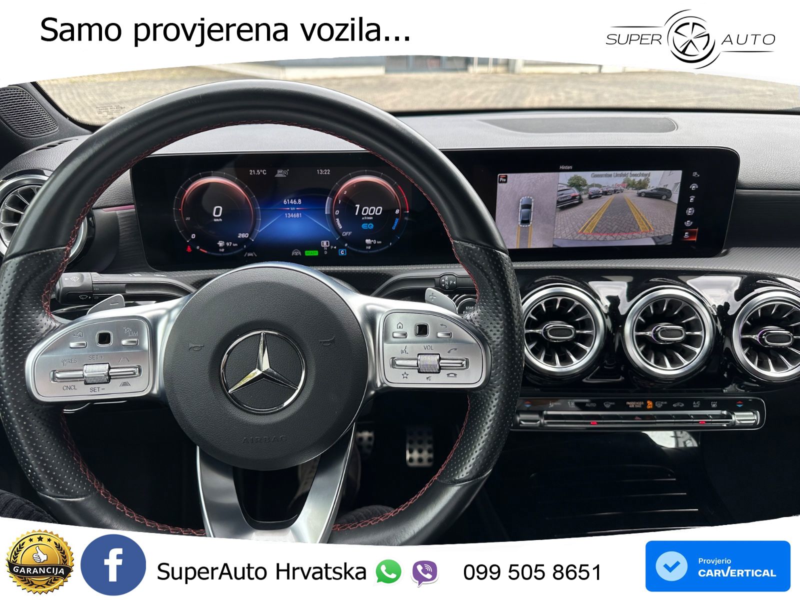 Mercedes-Benz A 250e 8G-DCT AMG LED+GR SJED+ACC