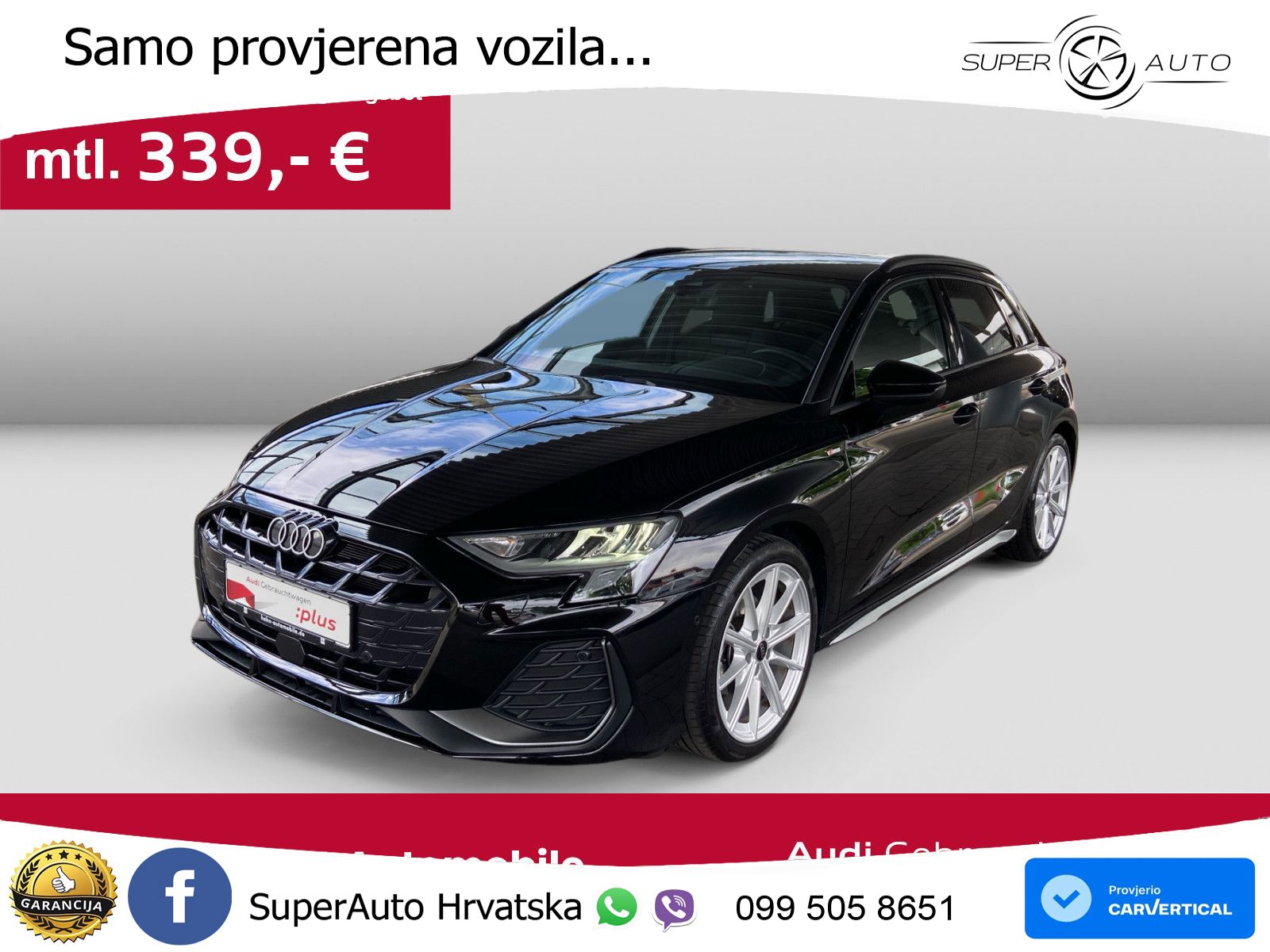 Audi A3 35 TFSI (150 KS) S tronic S line LED+GR SJED+ACC