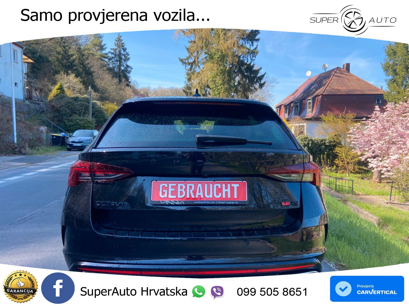 Škoda Octavia Combi RS 2.0 TSI (245 KS) DSG LED+GR SJED+ACC