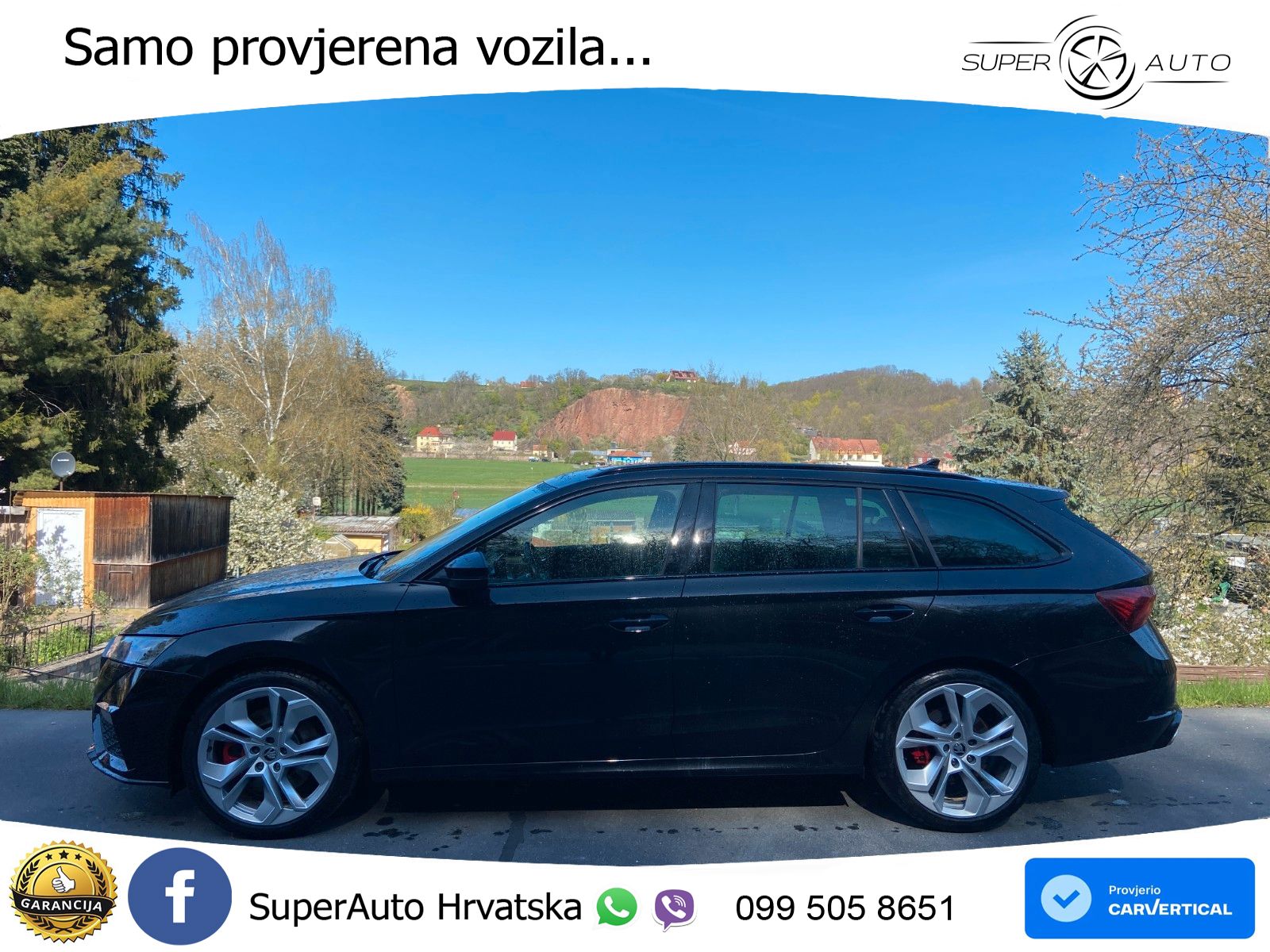 Škoda Octavia Combi RS 2.0 TSI (245 KS) DSG LED+GR SJED+ACC