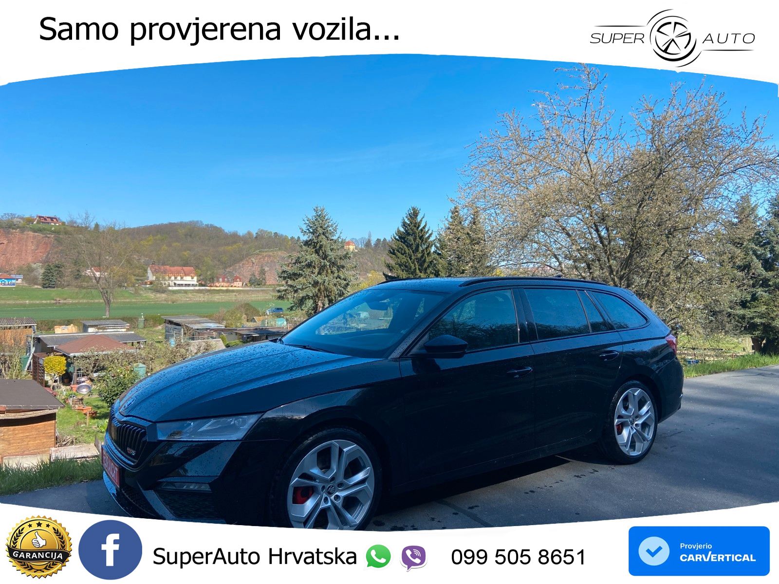 Škoda Octavia Combi RS 2.0 TSI (245 KS) DSG LED+GR SJED+ACC