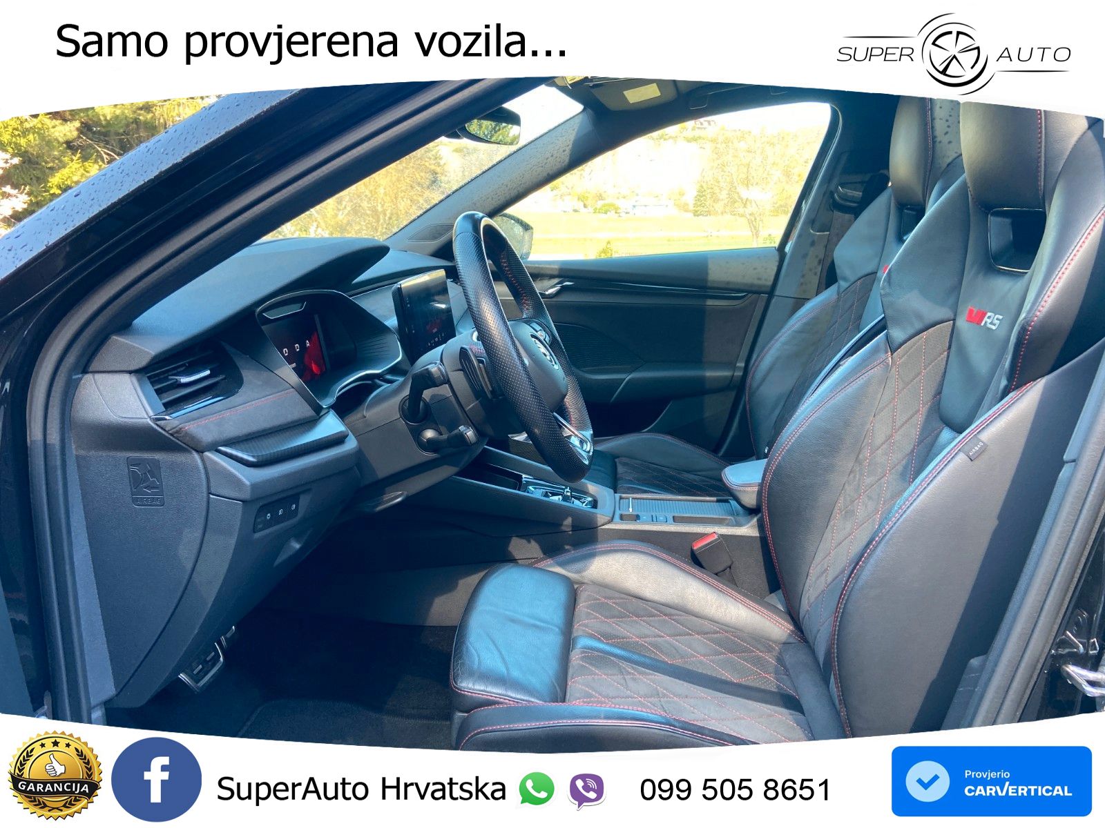 Škoda Octavia Combi RS 2.0 TSI (245 KS) DSG LED+GR SJED+ACC