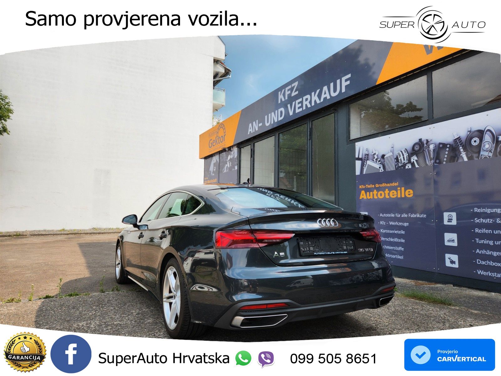 Audi A5 Sportback 35 TFSI (150 KS) S tronic