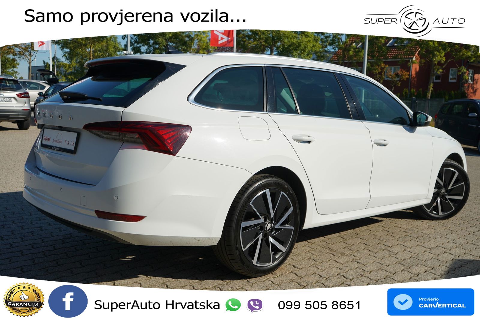 Škoda Octavia Combi 1.5 TSI (150 KS) LED+GR SJED+ACC