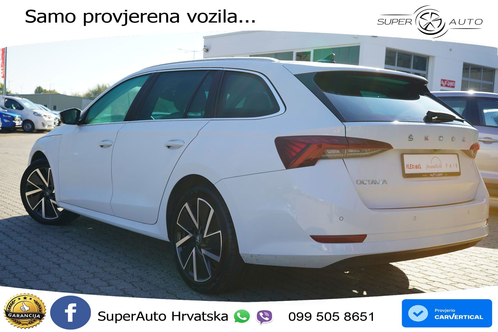Škoda Octavia Combi 1.5 TSI (150 KS) LED+GR SJED+ACC
