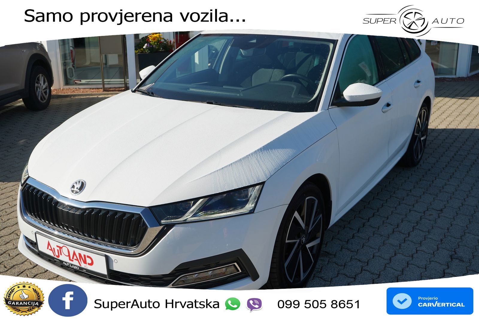 Škoda Octavia Combi 1.5 TSI (150 KS) LED+GR SJED+ACC