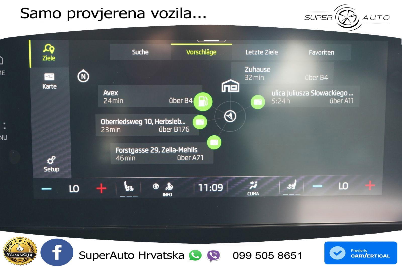 Škoda Octavia Combi 1.5 TSI (150 KS) LED+GR SJED+ACC