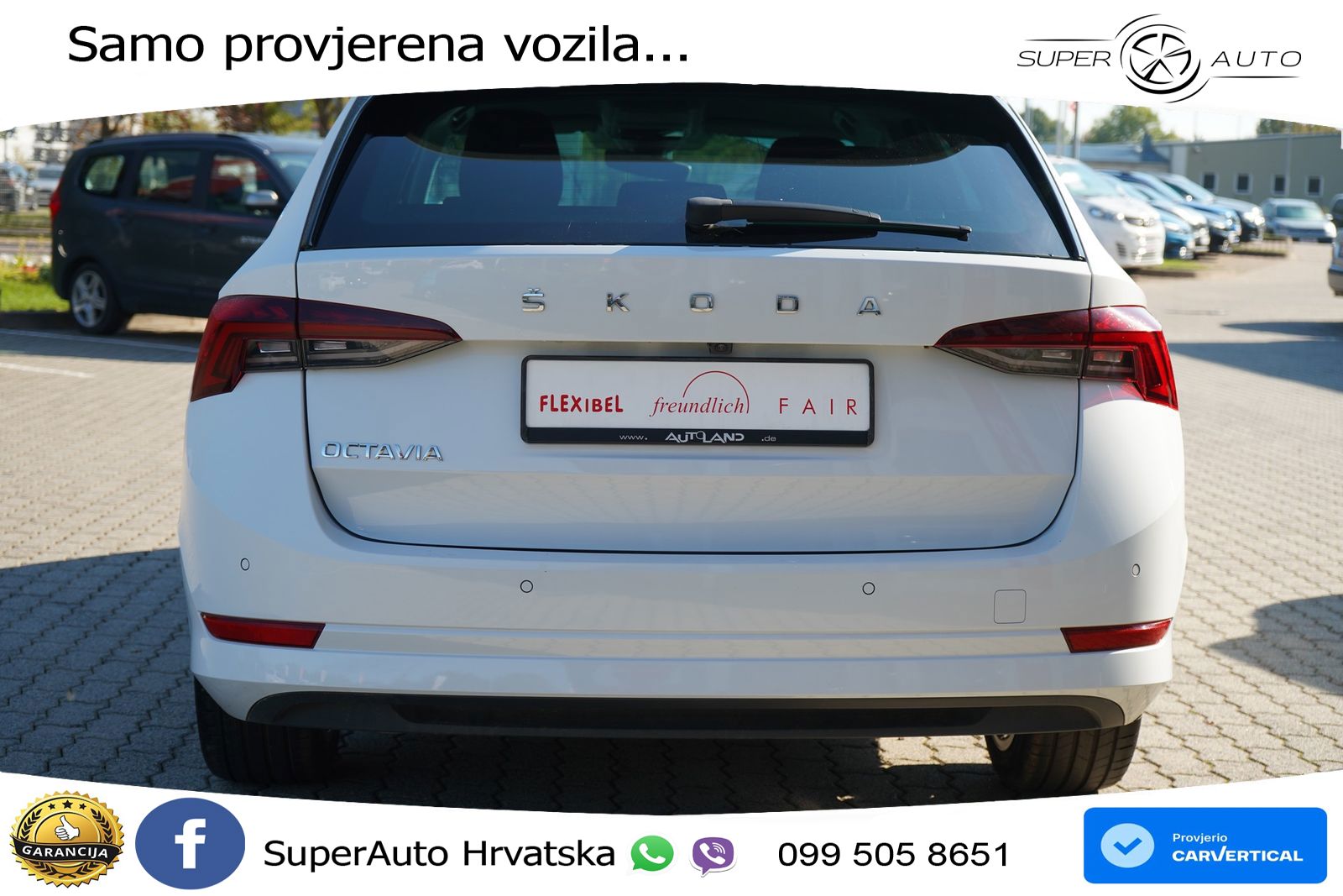 Škoda Octavia Combi 1.5 TSI (150 KS) LED+GR SJED+ACC