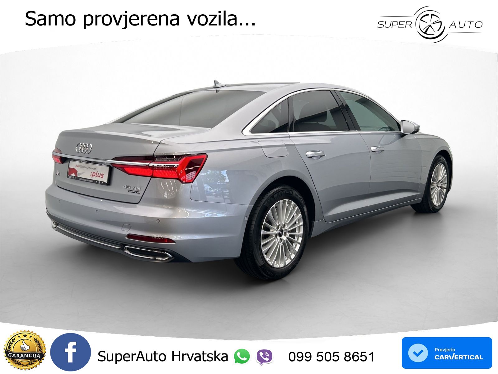Audi A6 45 TDI V6 (245 KS) quattro ultra S tronic LED+GR SJED+ACC