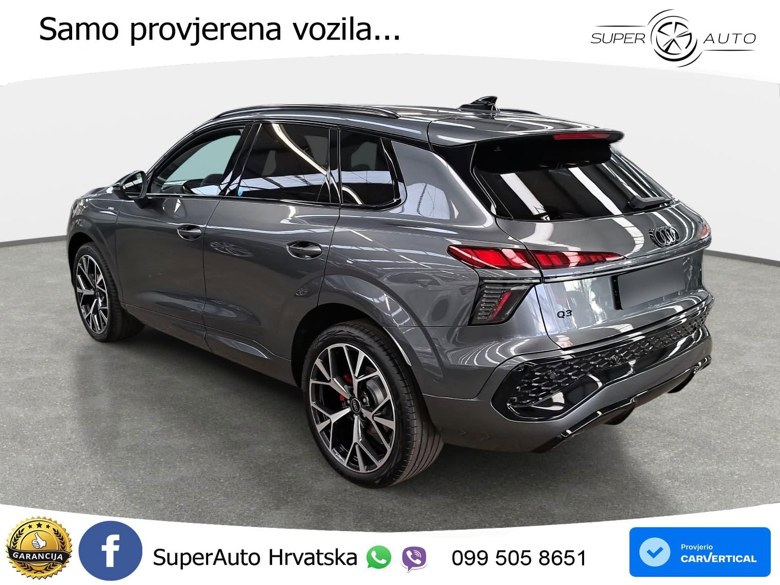 Audi Q3 2.0 TDI (150 KS) S tronic S line LED+GR SJED+ACC