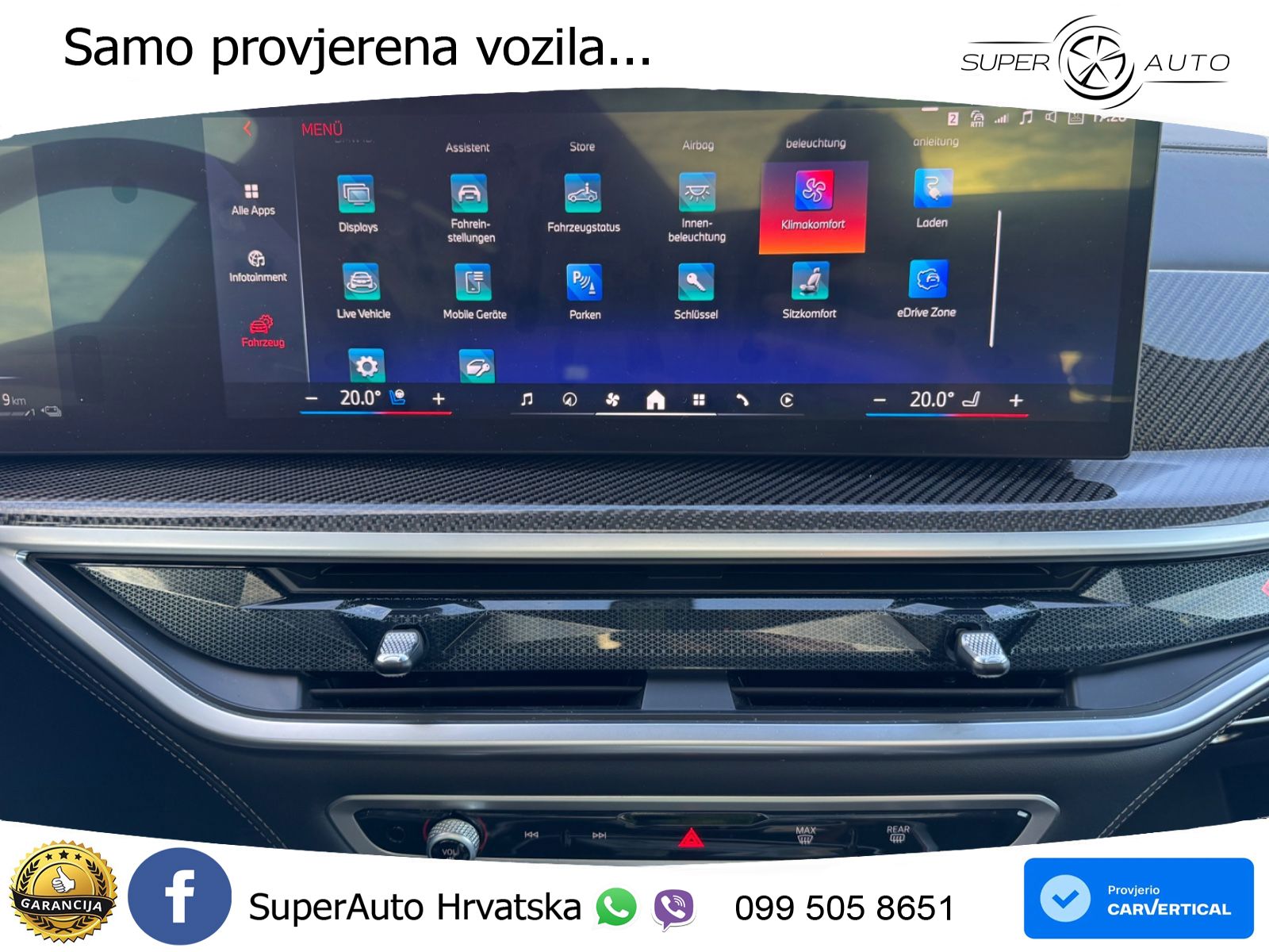BMW X5 50e (489 KS) xDrive Steptronic M Sport ZRAČNI+ACC+GR SJED+KAM+PANO