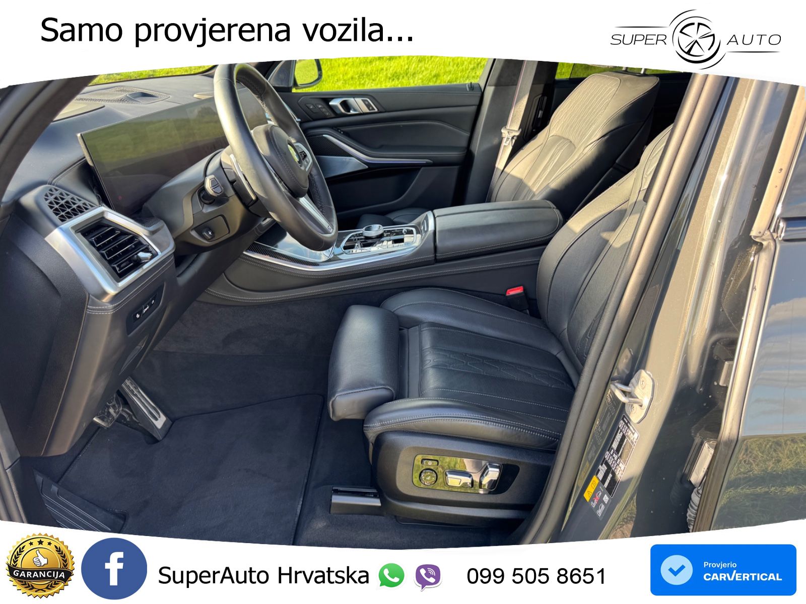 BMW X5 50e (489 KS) xDrive Steptronic M Sport ZRAČNI+ACC+GR SJED+KAM+PANO