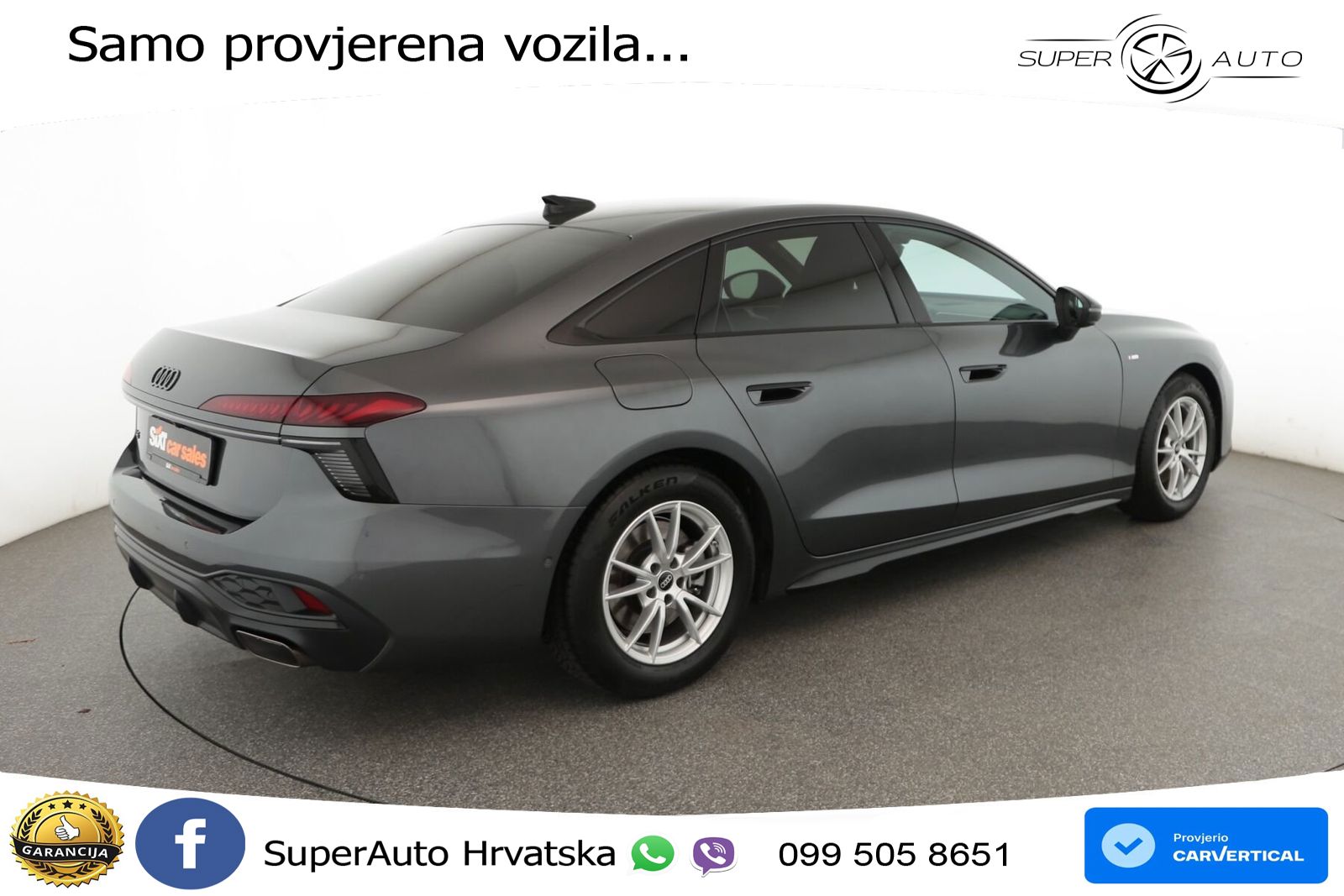 Audi A6 2.0 TFSI (204 KS) S tronic S line LED+GR SJED+ACC