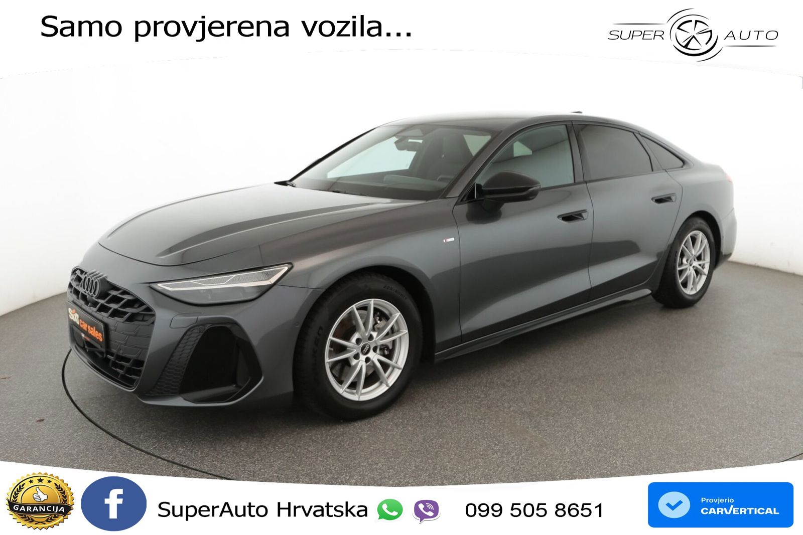 Audi A6 2.0 TFSI (204 KS) S tronic S line LED+GR SJED+ACC