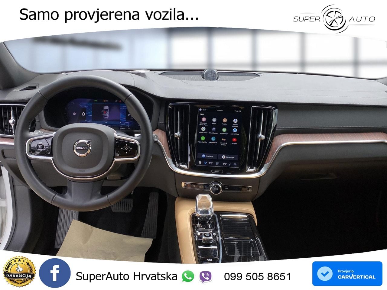 Volvo V60 2.0 T8 AWD Geartronic LED+GR SJED+ACC