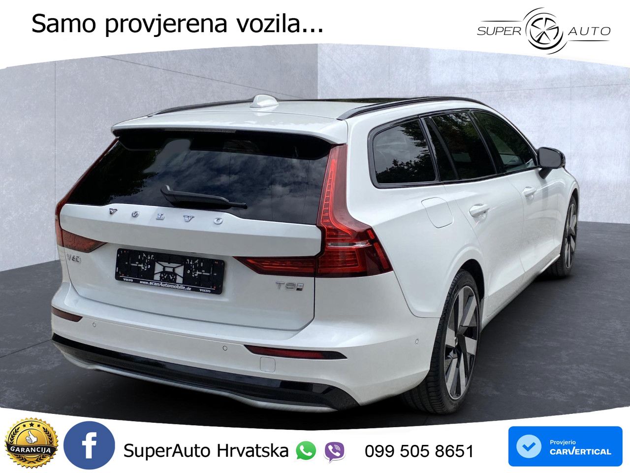 Volvo V60 2.0 T8 AWD Geartronic LED+GR SJED+ACC