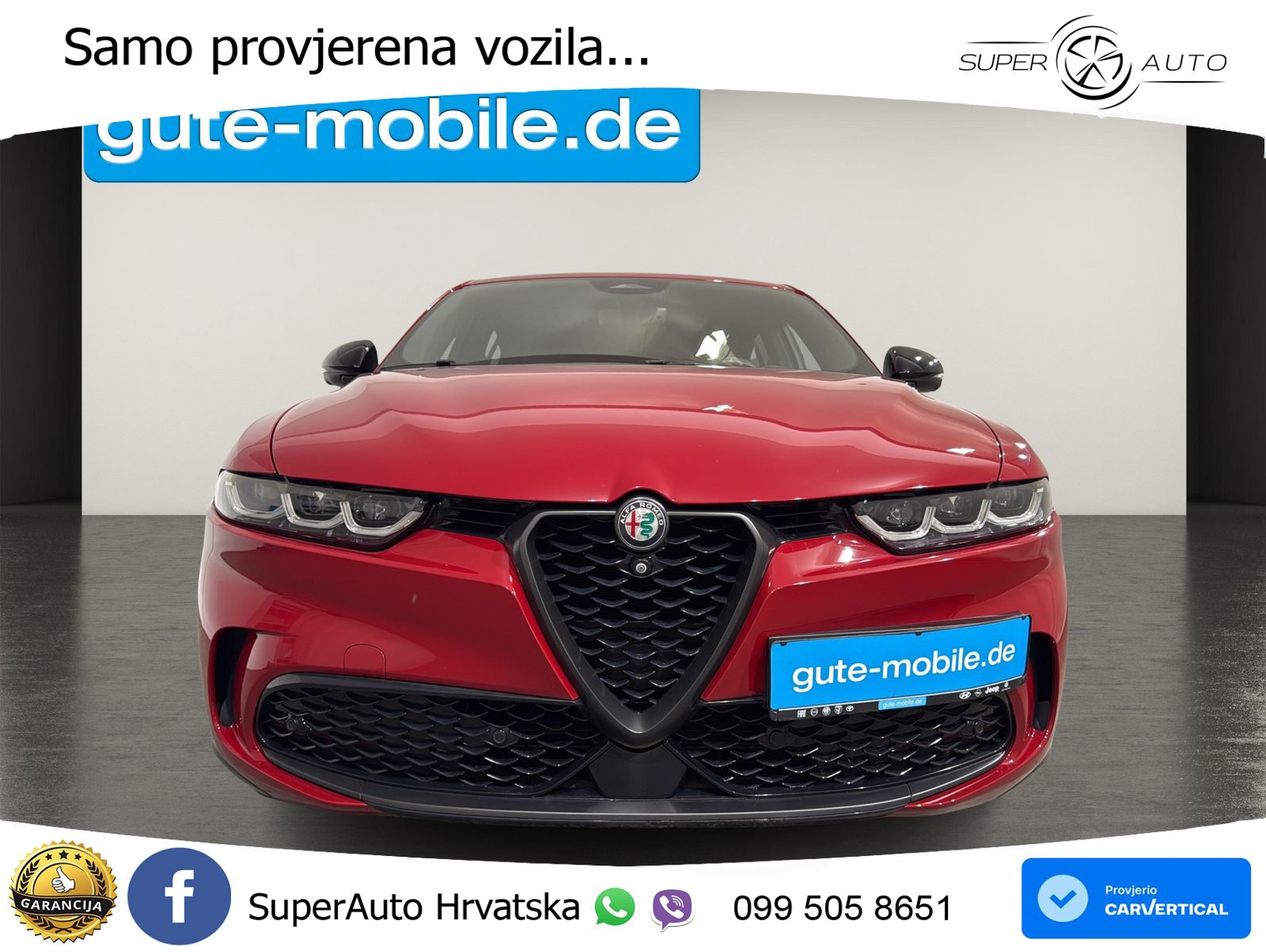 Alfa Romeo Tonale 1.5 VGT (160 KS) 48V-Hybrid TCT LED+GR SJED+ACC