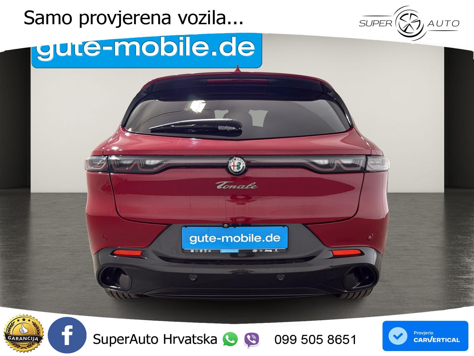 Alfa Romeo Tonale 1.5 VGT (160 KS) 48V-Hybrid TCT LED+GR SJED+ACC