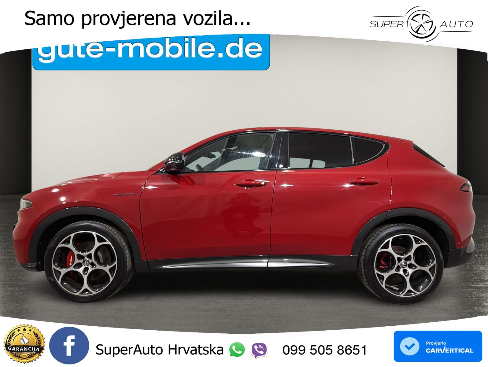 Alfa Romeo Tonale 1.5 VGT (160 KS) 48V-Hybrid TCT LED+GR SJED+ACC