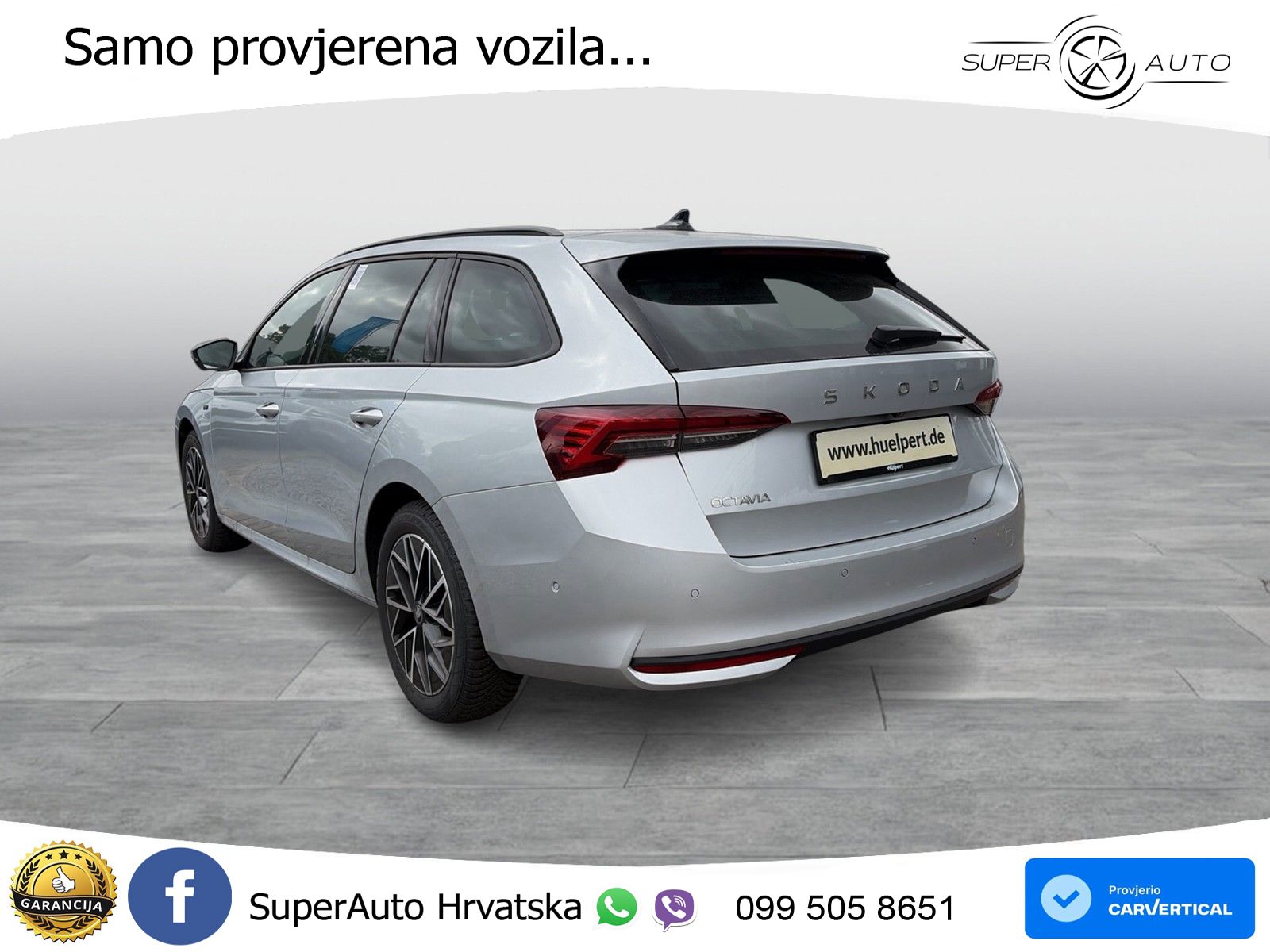 Škoda Octavia Combi 2.0 TDI (150 KS) DSG LED+GR SJED+ACC