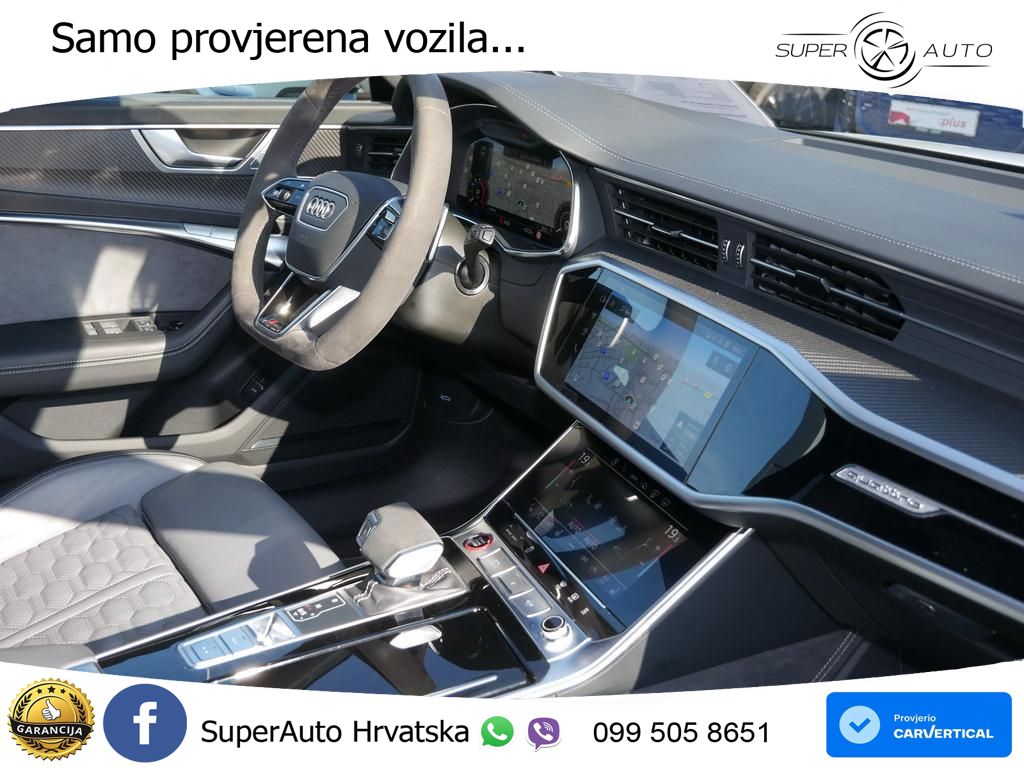 Audi RS6 Avant 4.0 TFSI V8 (600 KS) quattro Tiptronic Kuka ACC+HEAD+4xGR SJED+360+PANO