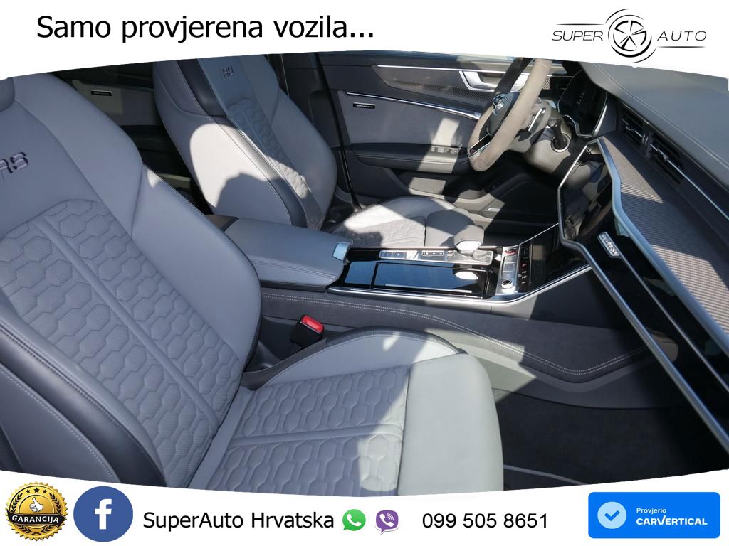 Audi RS6 Avant 4.0 TFSI V8 (600 KS) quattro Tiptronic Kuka ACC+HEAD+4xGR SJED+360+PANO