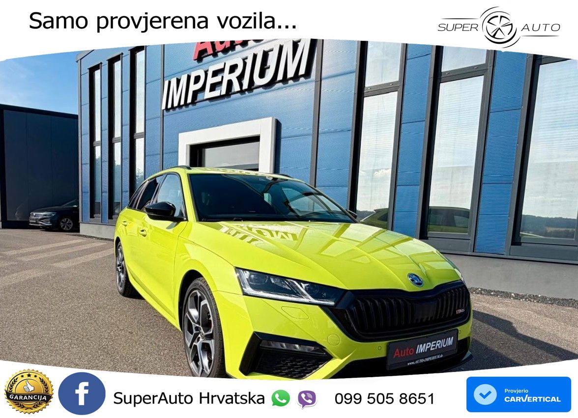 Škoda Octavia Combi RS 2.0 TSI (245 KS) DSG