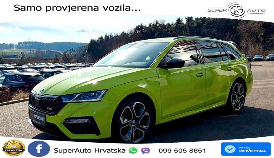 Škoda Octavia Combi RS 2.0 TSI (245 KS) DSG