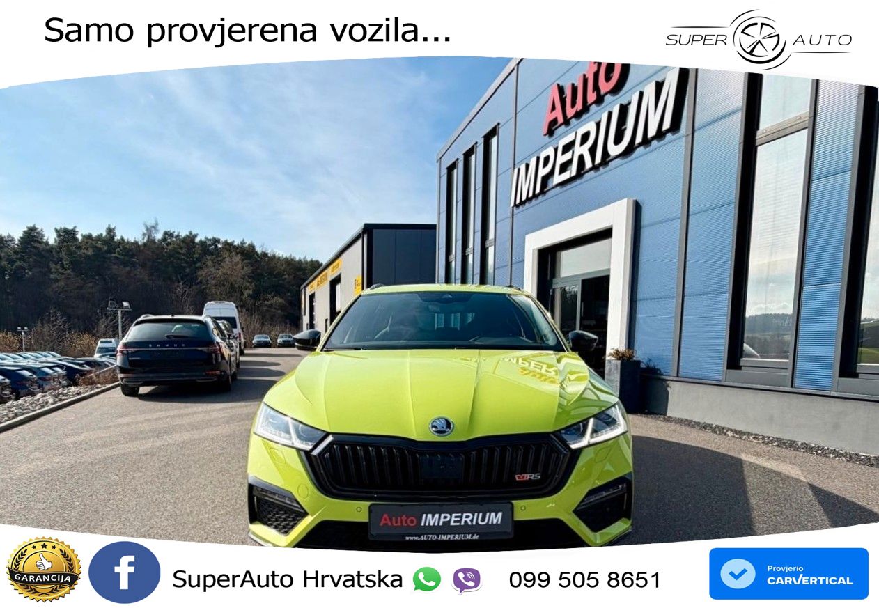 Škoda Octavia Combi RS 2.0 TSI (245 KS) DSG
