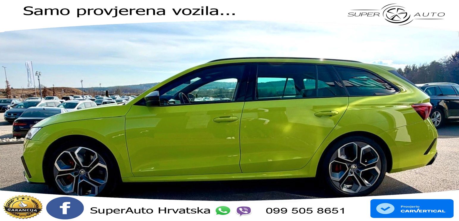 Škoda Octavia Combi RS 2.0 TSI (245 KS) DSG
