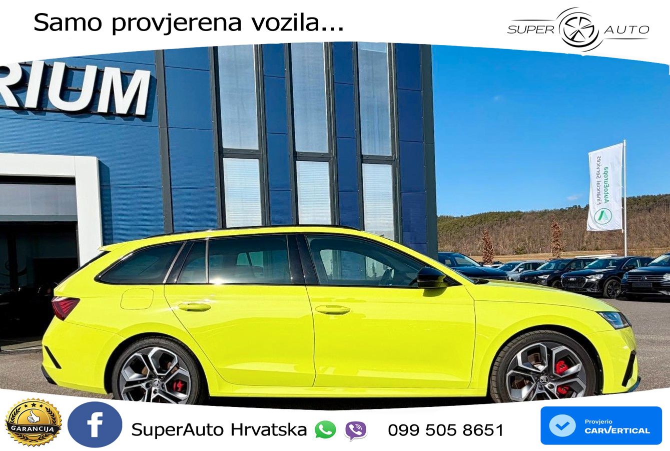Škoda Octavia Combi RS 2.0 TSI (245 KS) DSG