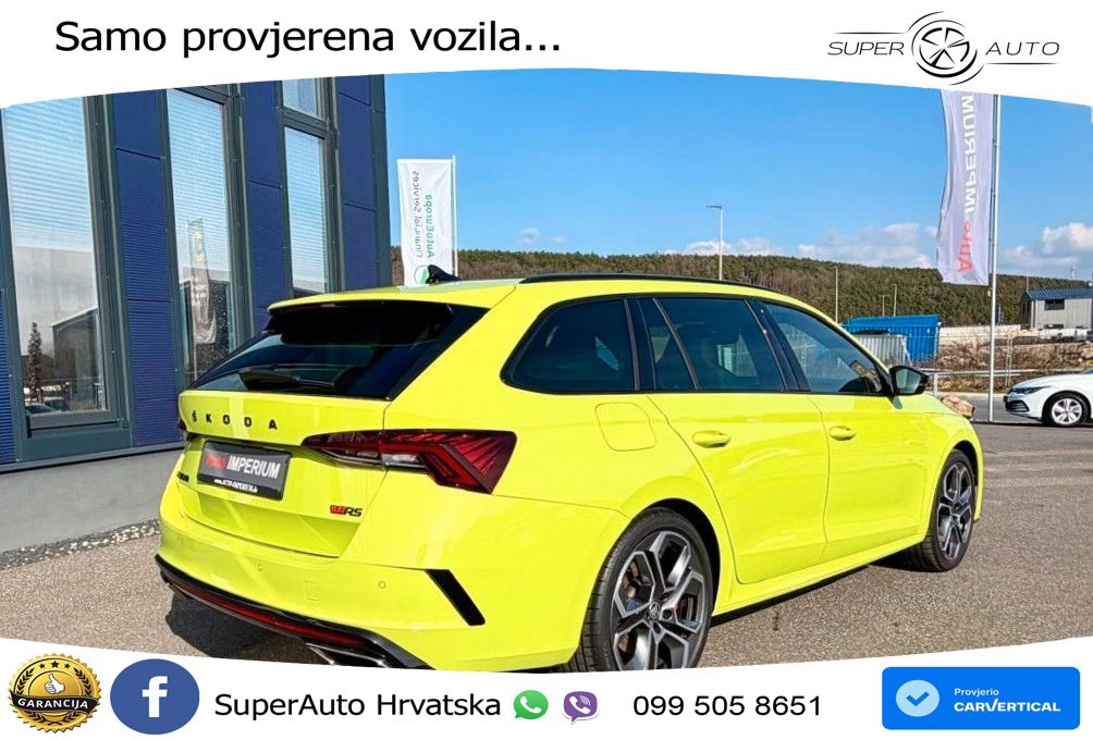 Škoda Octavia Combi RS 2.0 TSI (245 KS) DSG