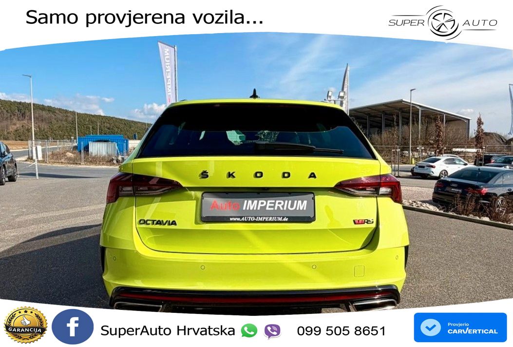 Škoda Octavia Combi RS 2.0 TSI (245 KS) DSG