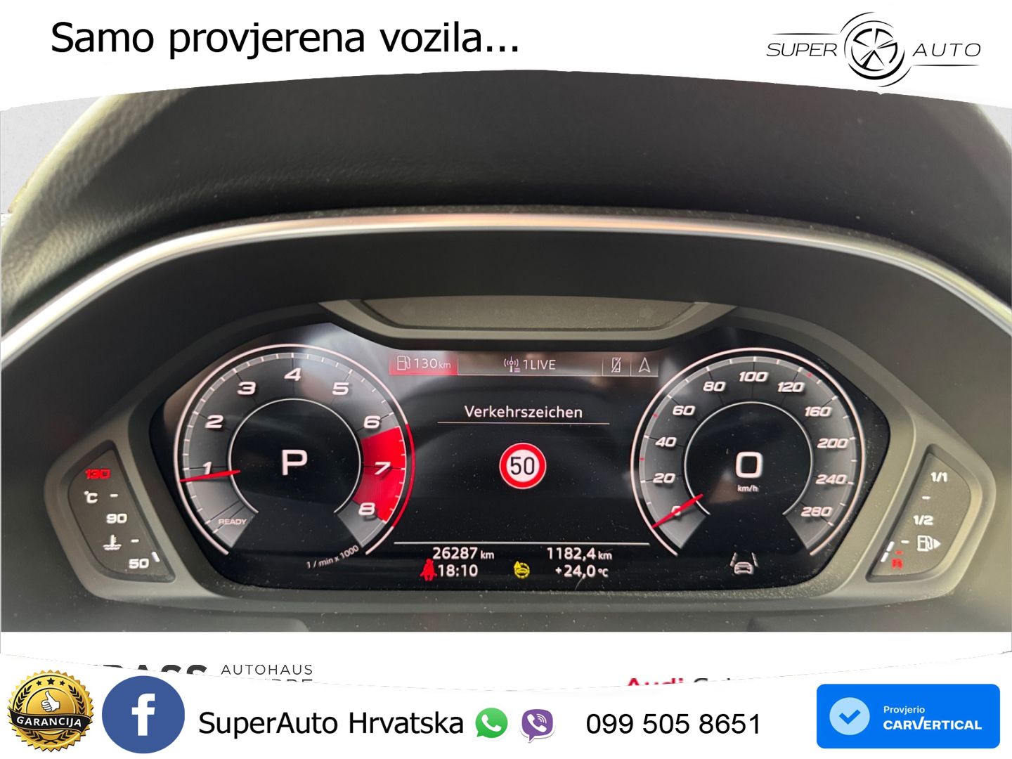 Audi Q3 40 TFSI (190 KS) quattro S tronic S line MATRIX+GR SJED+KAM