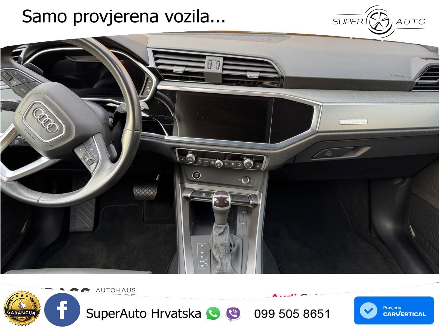 Audi Q3 40 TFSI (190 KS) quattro S tronic S line MATRIX+GR SJED+KAM