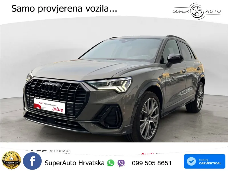Audi Q3 40 TFSI (190 KS) quattro S tronic S line MATRIX+GR SJED+KAM