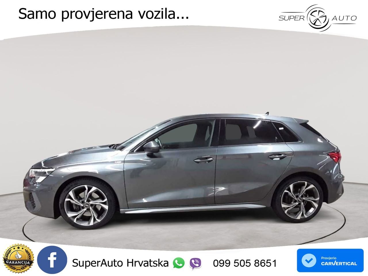 Audi A3 40 TFSI (190 KS) quattro S tronic S line
