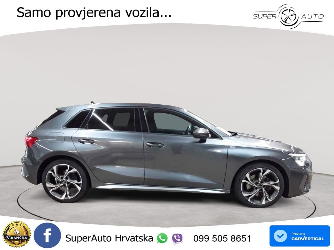Audi A3 40 TFSI (190 KS) quattro S tronic S line