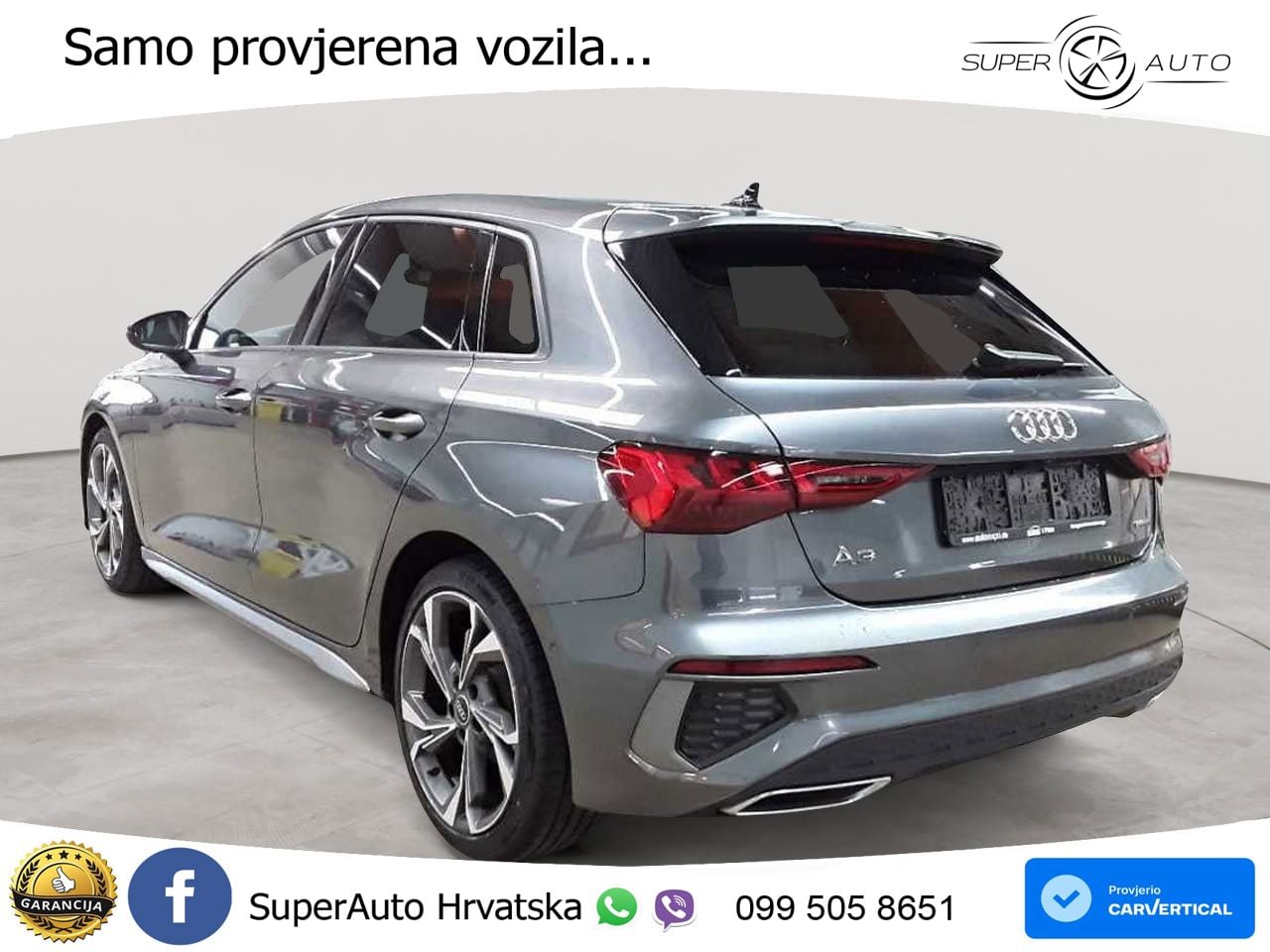 Audi A3 40 TFSI (190 KS) quattro S tronic S line